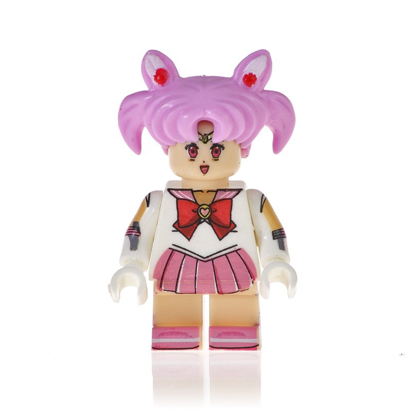 Sailor Moon Action Figure Minifigure Block Bricks Toy Doll