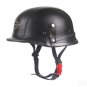 Retro Vintage German Style Motorcycle Skull Cap 2 Style Half Helmet Synthetic Leather DOT
