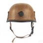 Retro Vintage German Style Motorcycle Skull Cap 2 Style Half Helmet Synthetic Leather DOT