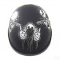 Retro Vintage Motorcycle Skull Cap 4 Style Half Helmet DOT with NO peak