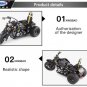 XingBao Xb 03020 Heavy Motorcycle (MOC) 853 pcs Building Blocks Set *FREE Shipping*