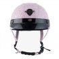 Retro Vintage Motorcycle Skull Cap 5 Colour Style Leather Half Helmet