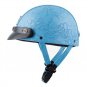 Retro Vintage Motorcycle Skull Cap 5 Colour Style Leather Half Helmet