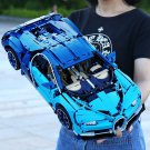 King 20086 Bugatti Chiron Blue Dream Car (42083) 3599 Pcs Building Block Set