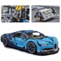 King 20086B Bugatti Chiron RED Dream Car (42083) 3599 Pcs Building Block Set