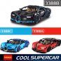 Decool 3388C Bugatti Chiron Blue Dream Car 1:8 scale 3625 Pcs Block Set *FREE* Shipping