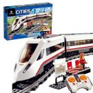 King/Lepin 02010 High-Speed Passenger Train (60051) 610 pcs Building Blocks Set *Free Shipping*