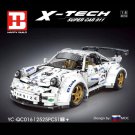 YC-QC016 Porsche 911 Widebody 1:8 (MOC) 2525 pcs Building Block Set *FREE* Shipping