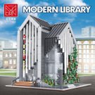 MORK 011001 Modern Library Modular Building (MOC-8004) 2789 Pcs Building Blocks Set *FREE* Shipping