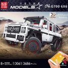 Mould King 13061 RC Mercedes Benz G700 6x6 (MOC) 3686 Pcs Building Block Set *FREE* Shipping