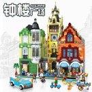 JIESTAR 89103  Clock Tower Square (MOC-21266) 7010 Pcs Building Blocks Set *FREE* Shipping