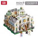 LOZ 1035 WEDDING CHAPEL (MOC) 3308 pcs Building Block Set *FREE* Shipping