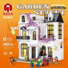 JUHANG 86013 Garden Street with Light (MOC) 2053 pcs Building Block Set *FREE* Shipping