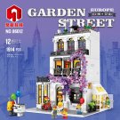 JUHANG 86012 Garden Street Europe Lighting Effect (MOC) 1914 pcs Building Block Set *FREE* Shipping