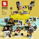 SY 7899 Idea Music box with Bluetooth speaker (MOC) 2666 pcs Building Block Set *FREE* Shipping