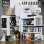 Mould King 16043 Art Gallery Showcase with Lights (MOC-67005) 3536 Pcs Block Set *FREE* Shipping