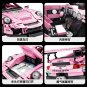 SY 0003 Pink Porsche GT3 RX (MOC-25866) 1063 pcs Blocks Set *FREE Shipping*