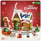 LOZ 1223 CHRISTMAS HOUSE (MOC) 788 Pcs Building Blocks Set *FREE* Shipping