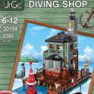 URGE 30104 Diving Shop (MOC-12001) 2841 Pcs Building Blocks Set *FREE* Shipping