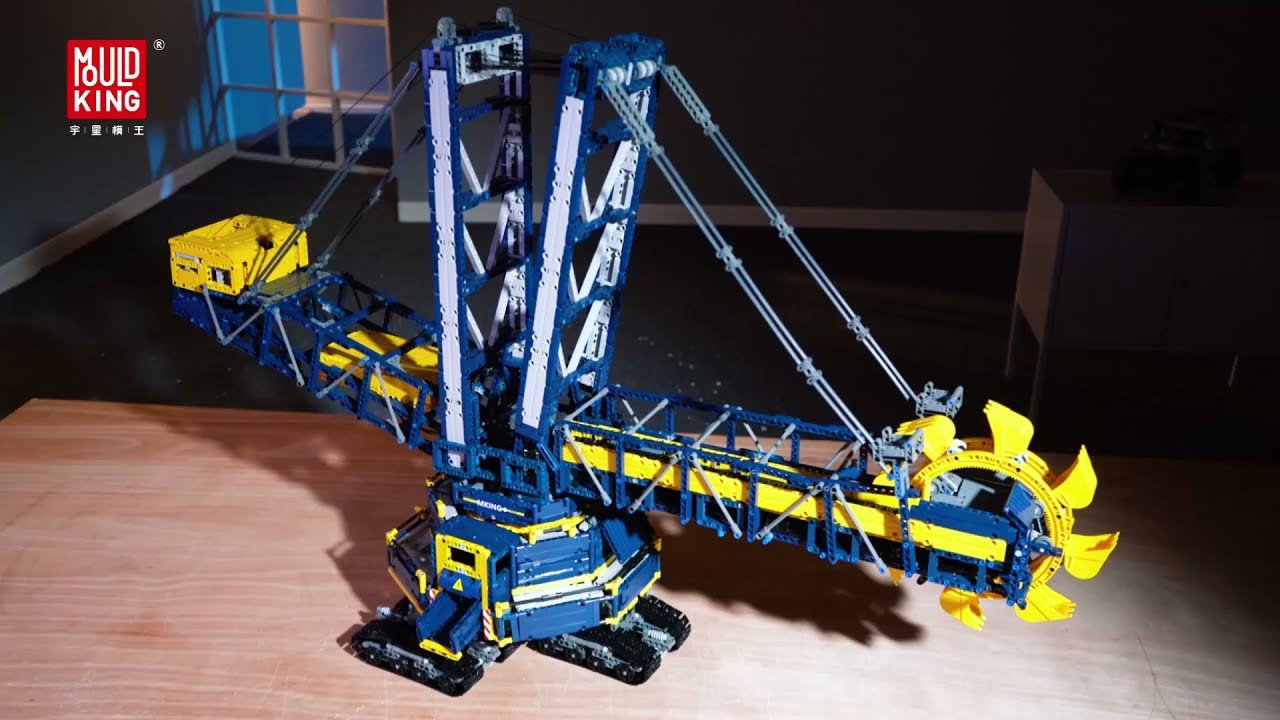 Mould King 17006 RC Bucket Wheel Excavator (MOC) 4588 pcs Building