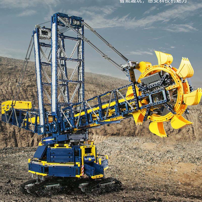 Mould King 17006 RC Bucket Wheel Excavator (MOC) 4588 pcs Building
