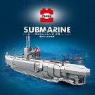 PANGU PG-15001 Submarine Germany U 4B (MOC) 1035 Pcs Building Block Set *FREE* Shipping