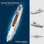 PANGU PG-15001 Submarine Germany U 4B (MOC) 1035 Pcs Building Block Set *FREE* Shipping