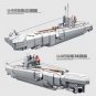 PANGU PG-15001 Submarine Germany U 4B (MOC) 1035 Pcs Building Block Set *FREE* Shipping