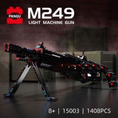Pangu PG-15003 M249 Light Machine Gun (With PF) (MOC) 1785 Pcs Building Block Set *FREE* Shipping