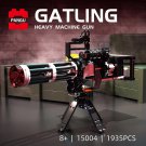Pangu PG-15004 Gatling Heavy Machine Gun (With PF) (MOC) 1935 Pcs Building Block Set *FREE* Shipping
