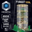 HENGTAI 85016 Forest Villa with Lights (MOC) 3495 pcs Building Block Set *FREE* Shipping