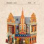 Loz 1042 Grand Theater (MOC) 2960 pcs Building Block Set *FREE* Shipping