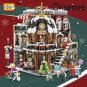 Loz 1054 Christmas Cafe (MOC) 2506 pcs Building Block Set *FREE* Shipping