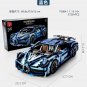TGL T5004 Bugatti Divo BLUE (MOC-68108) 3742 pcs Building Block Set *FREE* Shipping