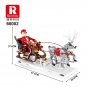 Reobrix 66002 Christmas sleigh (MOC) 1572 pcs Building Block Set *FREE* Shipping