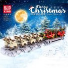 Mould King 10015 Christmas Santa Sleigh ( MOC-32342) 685 pcs Building Block Set *FREE* Shipping