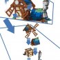 URGE 50103 Medievaltown Windmill (MOC) 1804 Pcs Building Block Set *FREE* Shipping