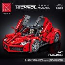 Mork 023014-1 Red Racing Car (MOC) 1659 pcs Building Block Set *FREE* Shipping