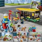 King 82053 Bus Station (60154) 337 Pcs Building Blocks Set *FREE* Shipping
