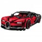 King 20086B Bugatti Chiron RED Dream Car (42083) 3599 Pcs Building Block Set
