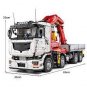 Mould King 19002 RC Pneumatic Crane Truck (MOC-8800) 8238 Pcs Block Set *FREE* Shipping