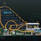 Mould King 11012 Fairground Roller Coaster (MOC) 3238 Pcs Building Block Set *FREE* Shipping