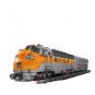 Mould King 12018 USA EMD F7 WP Diesel Locomotive 1541 Pcs Building Block Set *FREE* Shipping