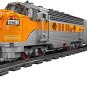 Mould King 12018 USA EMD F7 WP Diesel Locomotive 1541 Pcs Building Block Set *FREE* Shipping