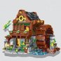 XMORK 033051 Viking Cottage (MOC) 3129 pcs Building Block Set *FREE* Shipping