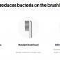 Darlie Charcoal Clean Toothbrush, 3 brush pack
