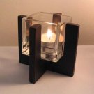 Solid wood candle holder  (P1076-1)