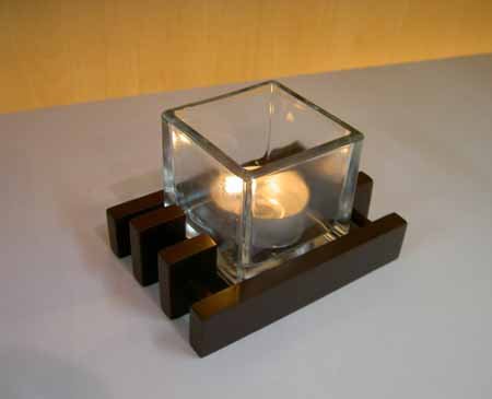 Handmade candle holder (P1078)