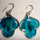 Cool  Cool Real Flower in Resin Earring