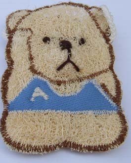 Natural Loofah (Teddy bear1)